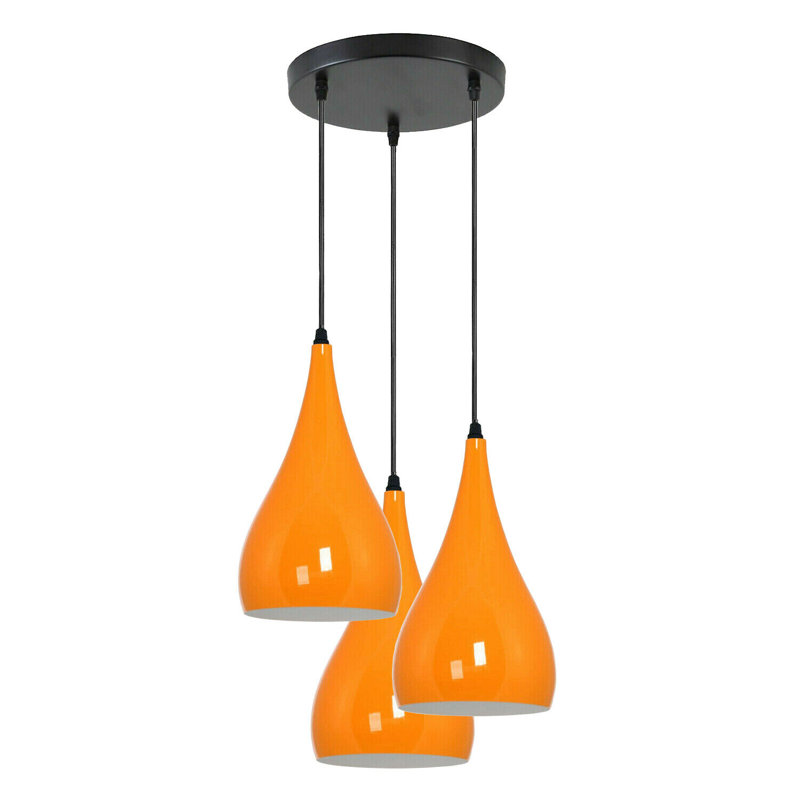 Corrigan Studio Cromwell 3 Light Kitchen Island Teardrop Pendant